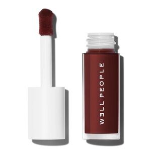 Well People Lush Lip Tinted Oil - Dewy Iris (berry) beauty makeup lipstick gloss